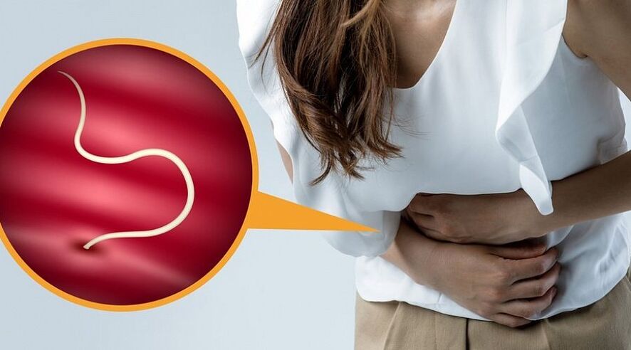 Žmogaus kūno infekcija helmintais